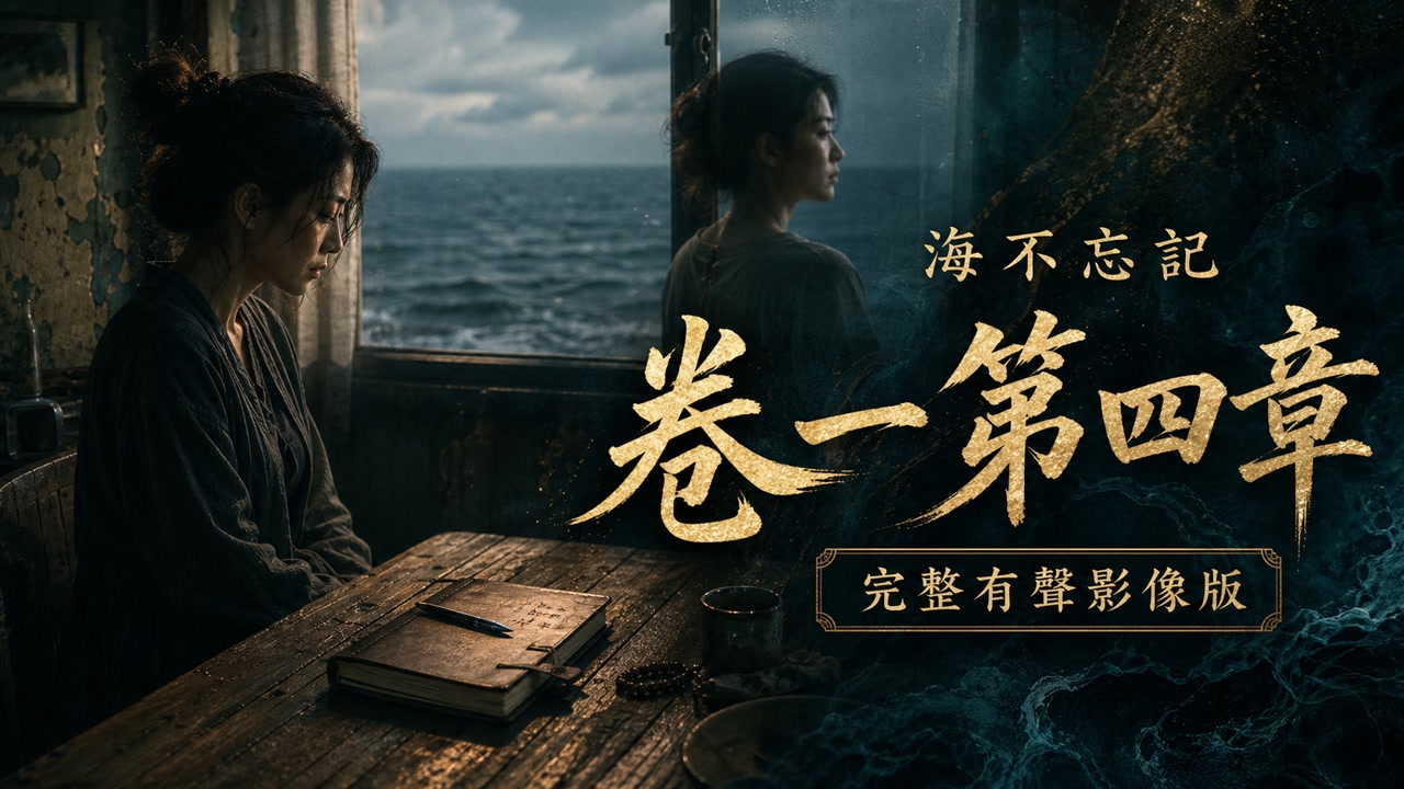 原創長篇小說海不忘記有聲影像封面